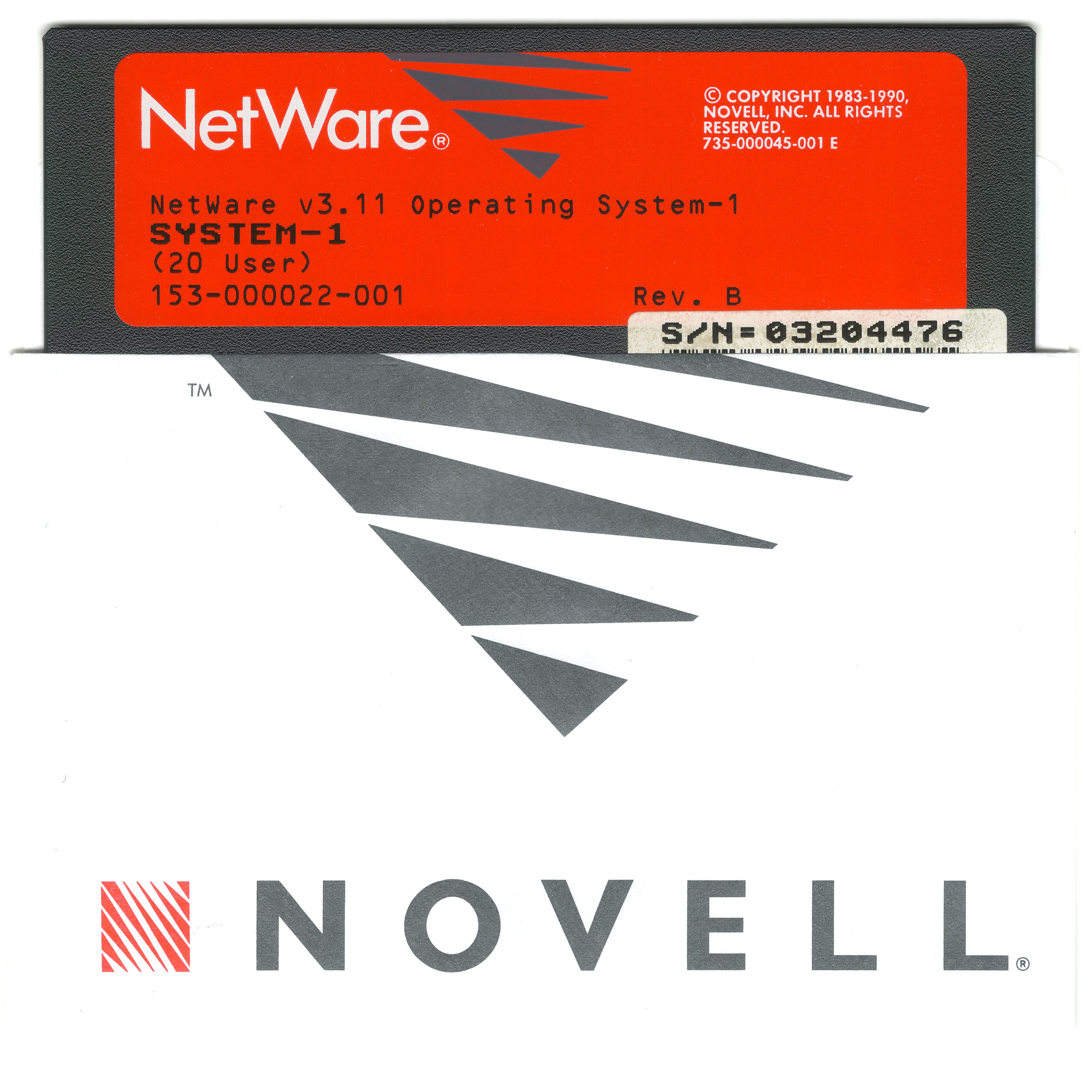 NetWare packaging